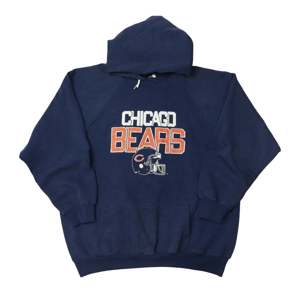 Vintage Chicago Bears Blue Hoodie Size XL